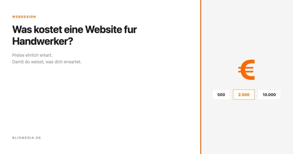 Was kostet eine Website - Preisübersicht von Baukasten bis Agentur
